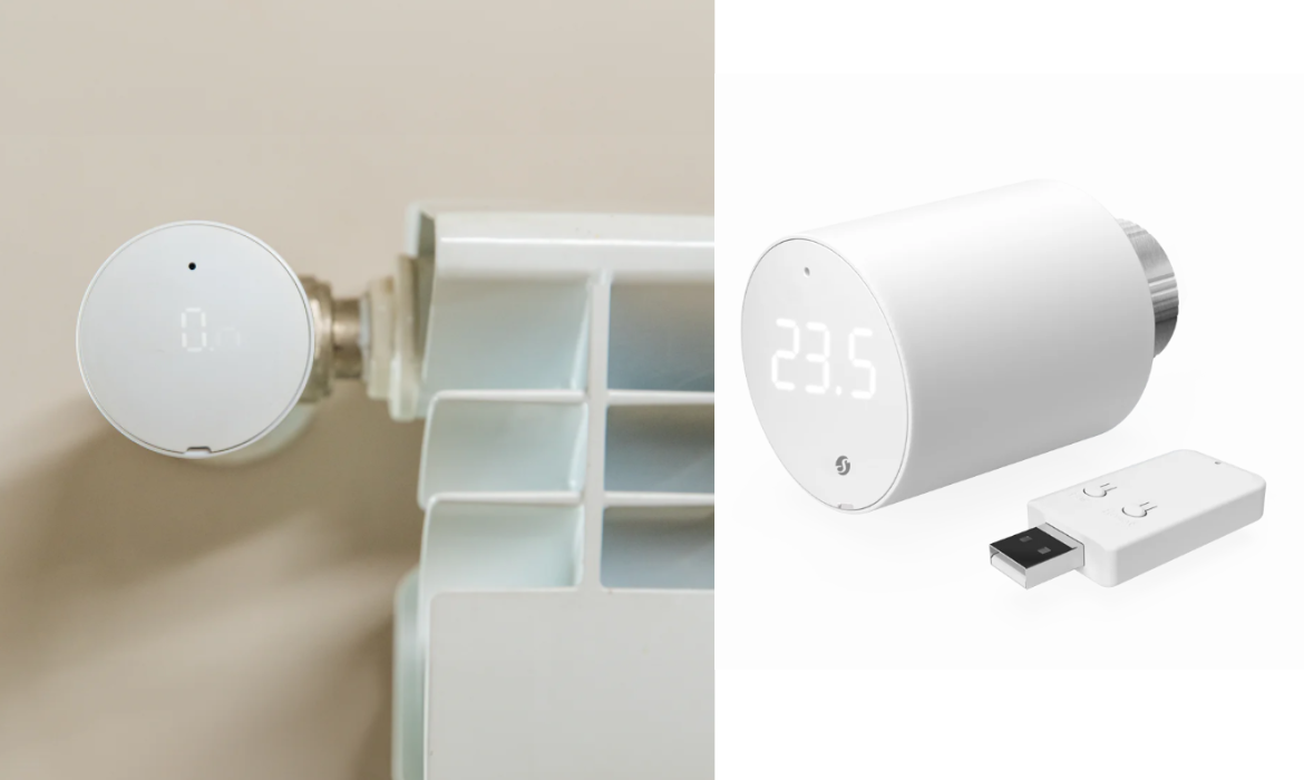 Shelly BLU TRV Single Pack - Inteligentna głowica termostatyczna + bramka BLU GATEWAY GEN3 4