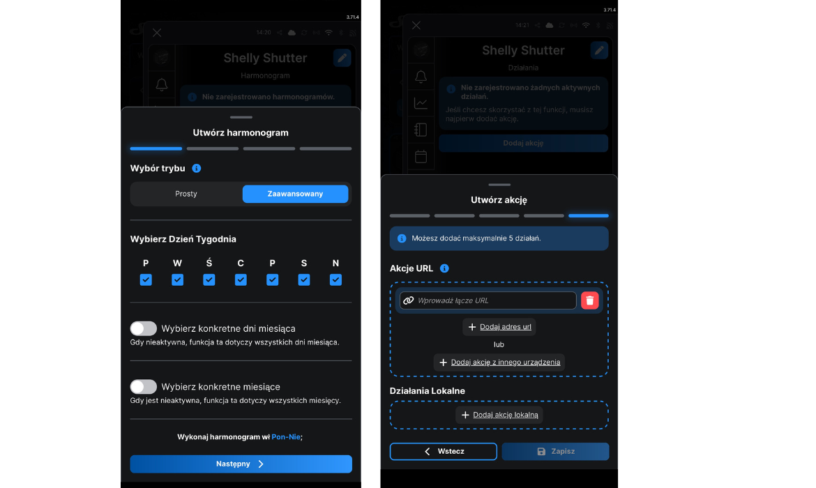 SHELLY SHUTTER SMART SHUTTER CONTROLLER WITH POWER  MONITORING Shelly_shutter