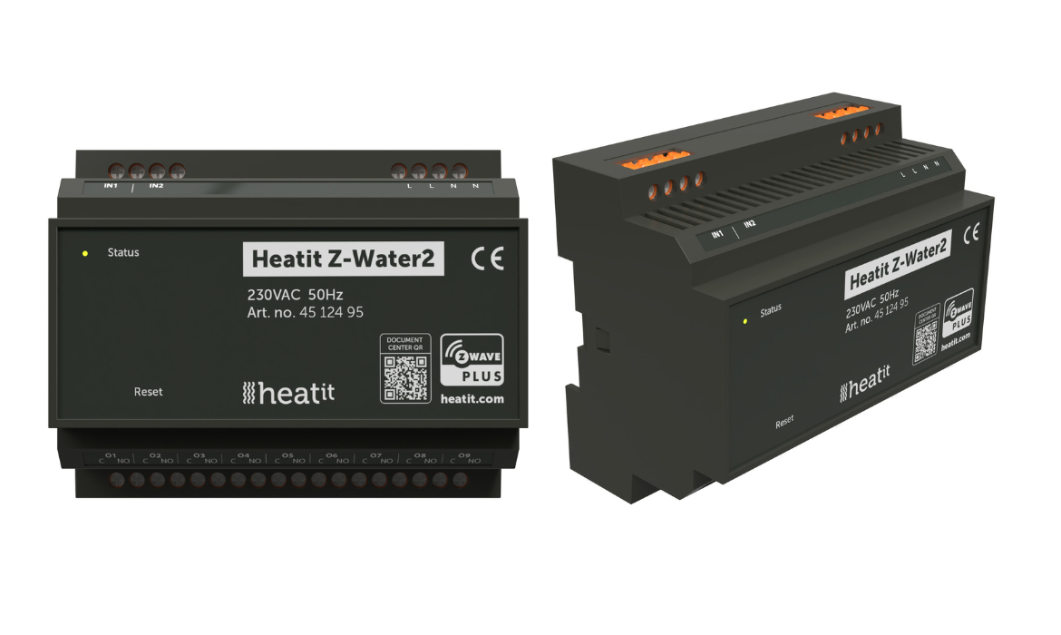  Heatit Z-Water2  Z-Wave Regulator 868.4 MHz heatit_zwater_2
