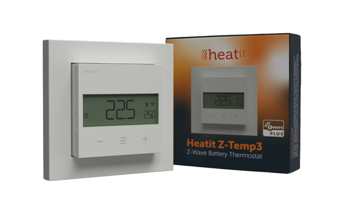   Heatit Z-Temp3 White RAL 9003  Battery operated thermostat Z-Wave Heatit_ztemp3_zwave_na_baterie_-_zdj_glowne