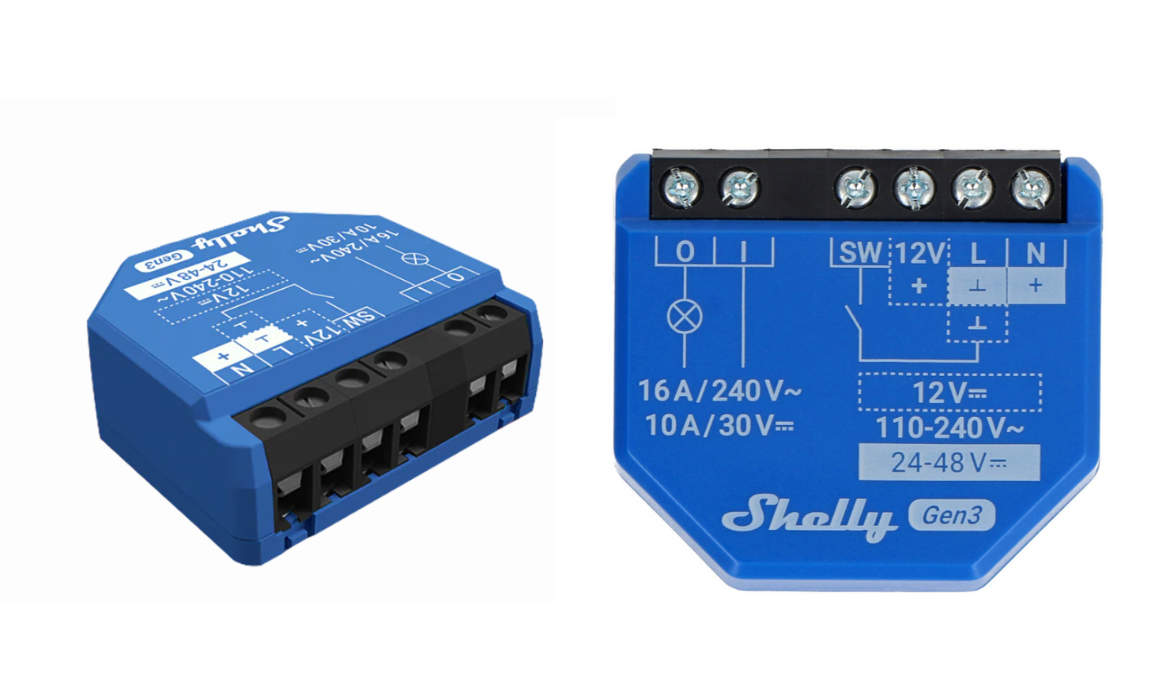 SHELLY 1 GEN4 ONE-CHANNEL, DRY CONTACT SMART SWITCH Dry_contact_-_1