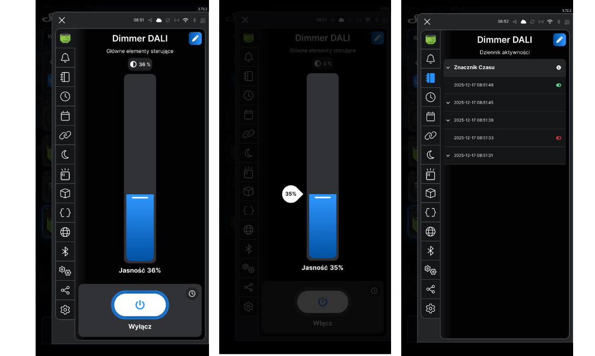 SHELLY 1 GEN4 ONE-CHANNEL, DRY CONTACT SMART SWITCH Wymiary