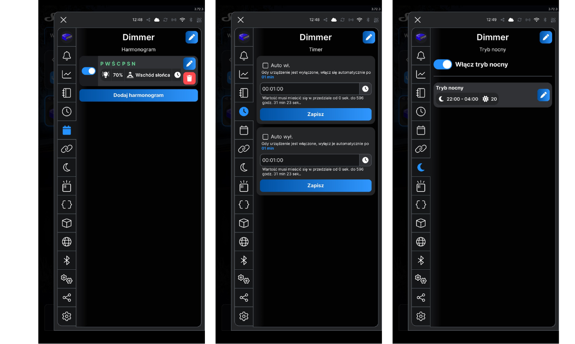 SHELLY 1 GEN4 ONE-CHANNEL, DRY CONTACT SMART SWITCH Wymiary