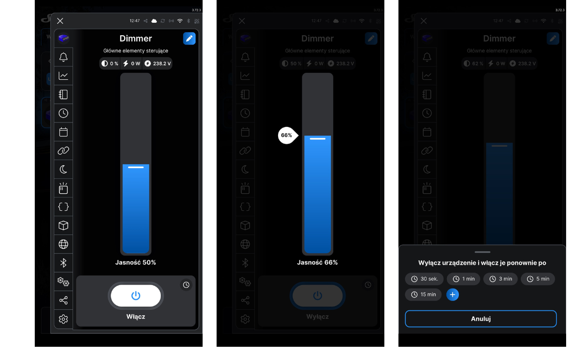 SHELLY 1 GEN4 ONE-CHANNEL, DRY CONTACT SMART SWITCH Wymiary