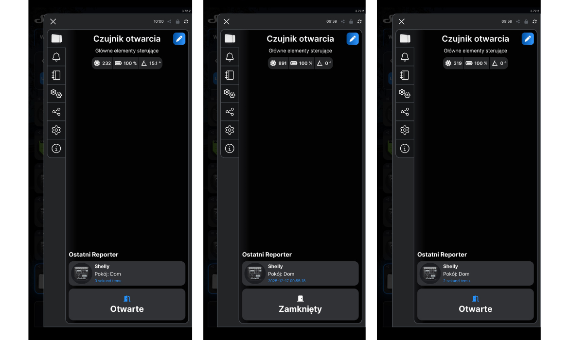 SHELLY 1 GEN4 ONE-CHANNEL, DRY CONTACT SMART SWITCH Wymiary