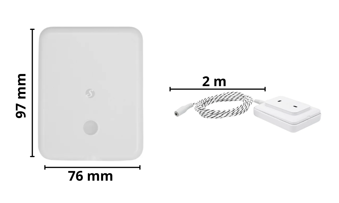 SHELLY 1 GEN4 ONE-CHANNEL, DRY CONTACT SMART SWITCH Wymiary