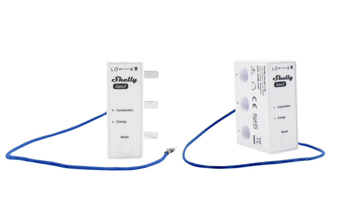 Licznik energii Shelly 3EM-63T Gen3 – montaż w rozdzielnicy elektrycznej