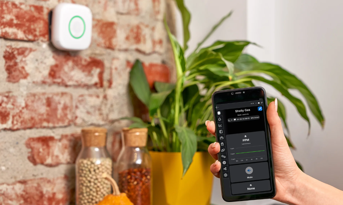 Głośny alarm w czujniku gazu ziemnego szybkie działanie 