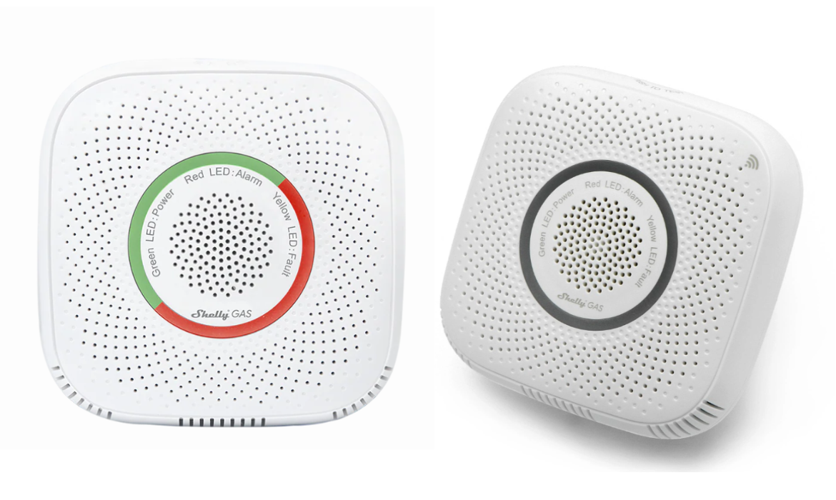 Czujnik gazu ziemnego Shelly Gas CNG – aplikacja Wi-Fi i powiadomienia
