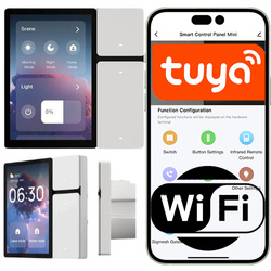 Inteligentny panel dotykowy WiFi 2,4GHz z 3 przyciskami i IR Tuya Smart Life