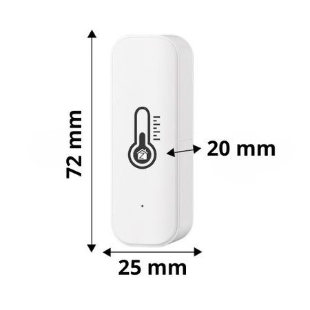 Czujnik temperatury i wilgotności ZigBee eWeLink SONE Smart Home