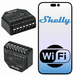 Shelly Shutter – sterownik rolet WiFi z pomiarem mocy i obsługą żaluzji