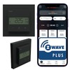 Heatit Z-Temp3 Black Matt termostat Z-Wave bezprzewodowy do ogrzewania
