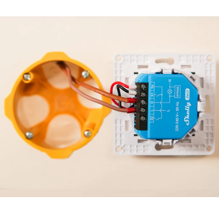 Shelly 1L Gen3 – inteligentny przekaźnik Wi-Fi bez przewodu neutralnego