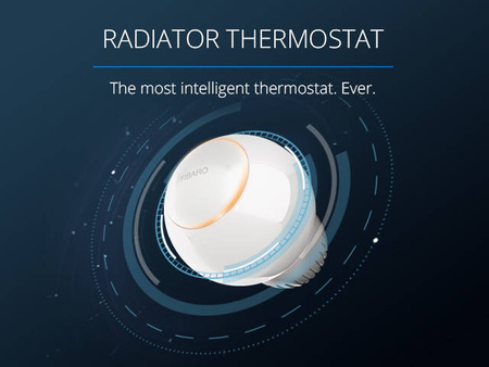 The Heat Controller FIBARO głowica termostatyczna ZWave