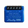 Shelly 1 Mini Gen3 WiFi  inteligentny przekaźnik z suchym stykiem NO