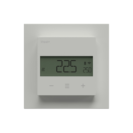 Heatit Z-Temp3 Termostat Z-Wave Biały bezprzewodowy do ogrzewania wodnego