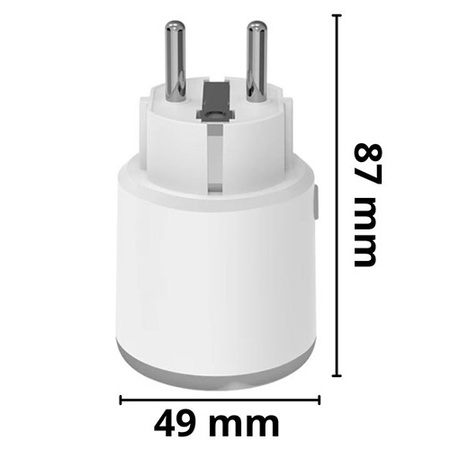 Gniazdko WIFI FR 16A 3680Watt Tuya Smart Life