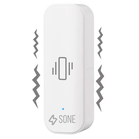 Czujnik wibracji uderzeń przesunięć Tuya Zigbee