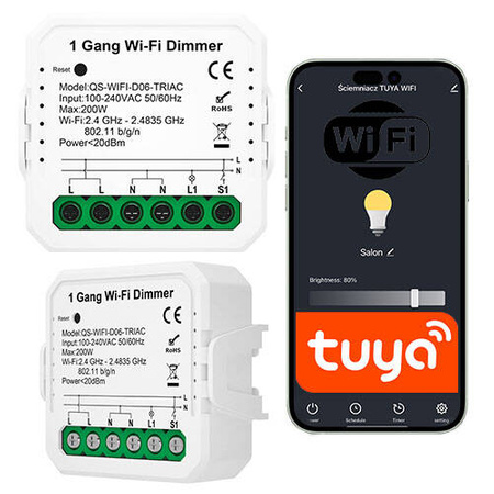 Dimmer ściemniacz TUYA WIFI MINI V3 sterownik oświetlenia