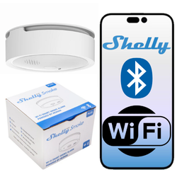 Shelly Plus Smoke – inteligentny alarm dymu WiFi BT bezprzewodowy