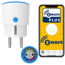 Inteligentne gniazdko Z-WAVE kompatybilne z FIBARO, SMARTTHINGS