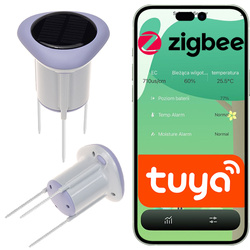 Czujnik wilgotności temperatury EC gleby ZigBee Tuya IP66 solarny
