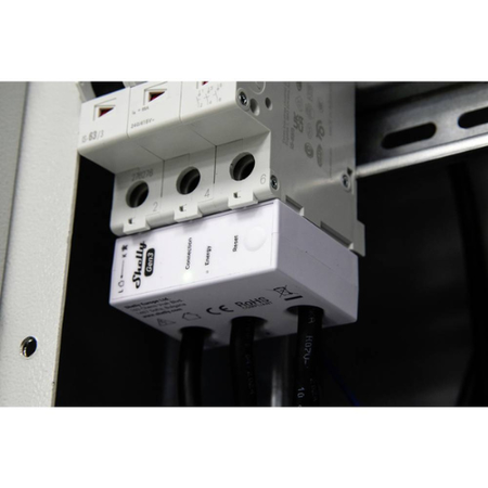 Shelly 3EM-63T Gen3 – trójfazowy licznik energii Wi-Fi na szynę DIN