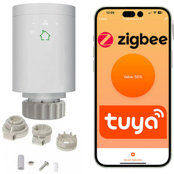 Głowica termostatyczna ZigBee do zewnętrznego sensora Tuya Smart Life
