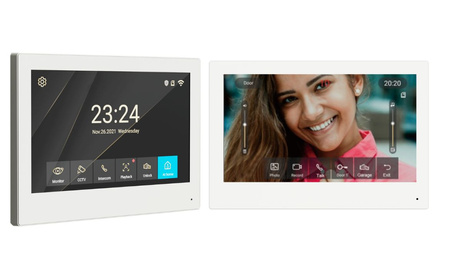 Wideodomofon WiFi 2-przewodowy 7" Full HD 1080p Tuya Smart Life IP65 RFID