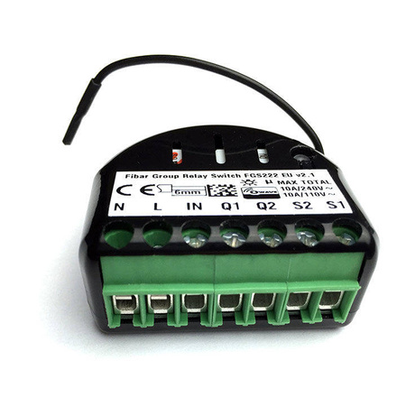 Double Switch 2 Fibaro FGS-223 ZW5 2 kanałowy przekaźnik Z Wave