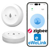 Czujnik zalania ZigBee eWeLink IP66, podwójne sensory, CR2032, wymaga bramki