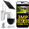 Kamera 4G z panelem solarnym V380 Pro IP65 bez zasilacza