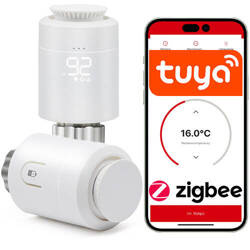 Inteligentna Głowica termostatyczna Tuya ZIGBEE