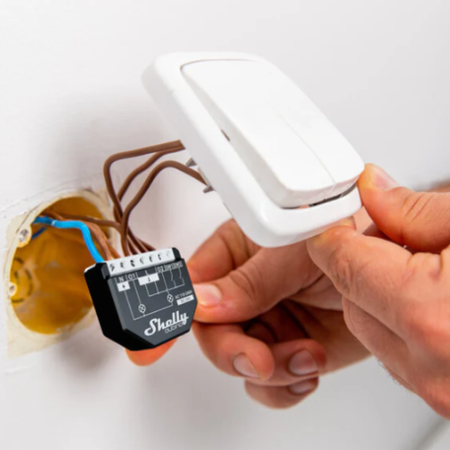 Shelly Wave 2PM – przekaźnik Z-Wave 2-kanałowy z pomiarem energii