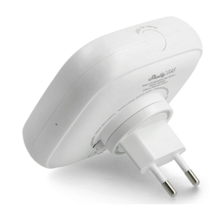 Shelly Gas CNG – czujnik gazu ziemnego WiFi 230V z alarmem