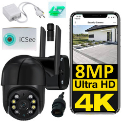 Kamera zewnętrzna obrotowa 4K 8Mp WIFI ICSEE smart