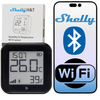 Shelly H&T Gen3 czarny – czujnik temperatury i wilgotności Wi-Fi z wyświetlaczem