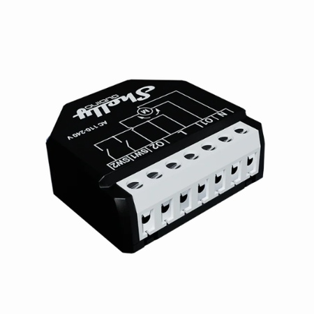 Shelly Wave Shutter Z-Wave Sterownik Rolet Żaluzji Markiz Pomiar Energii