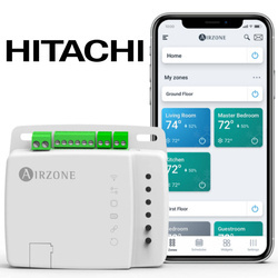 AIRZONE AIDO Z-Wave Hitachi Residential RAC klimatyzacji do Fibaro