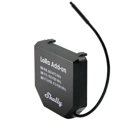 Shelly LoRa Add-on – moduł LoRa do urządzeń Shelly Gen3 i Gen4