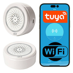 Syrena alarmowa wifi NEO Tuya 18 melodii 90db