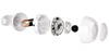 Motion Sensor FIBARO FGMS-001 ZW5 Multi sensor czujnik ruchu