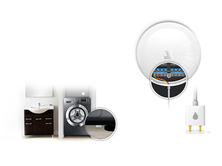 Flood Sensor FIBARO FGFS-101 ZW5 czujnik zalania ZWave
