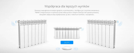 Temperature Sensor FIBARO FGBRS-001 dodatkowy czujnik temperatury