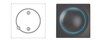 Walli Switch FIBARO - Włącznik oświetlenia Z-Wave Antracyt FGWDSEU-221-8