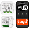Przekaźnik WiFi 3-kanałowy Tuya Smart Life sterownik oświetlenia dopuszkowy