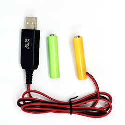 Adapter zasilania USB na baterie AAA (2×AAA) - Output DC 3V, do urządzeń IoT