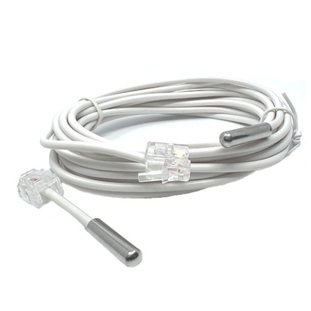 Gniazdko WiFi z termostatem 16A dwa czujniki temperatury OLED