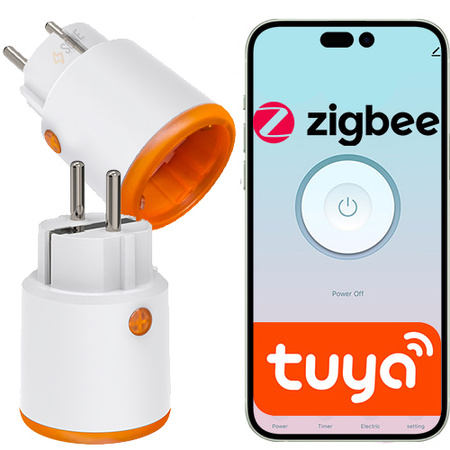 Inteligentne gniazdko 16A ZIGBEE Tuya Smart Life